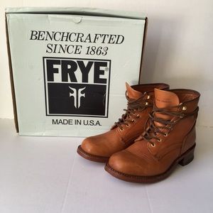 Frye's Engineer Artisanal Horween Leather USA boot